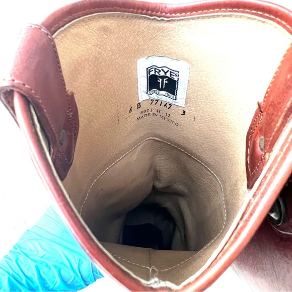 Frye Melissa Button Riding Boot in Cognac Women Size 6 - Picture 9 of 10